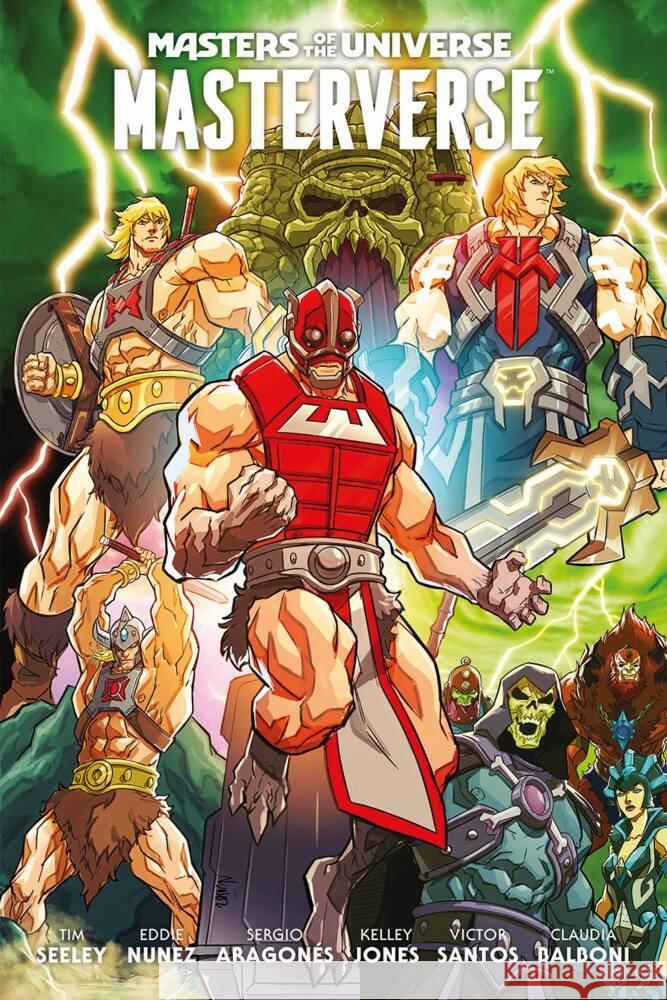 Masters of the Universe: Masterverse Seeley, Tim, Ossio, Fico, Aragones, Sergio 9783741636141 Panini Manga und Comic - książka