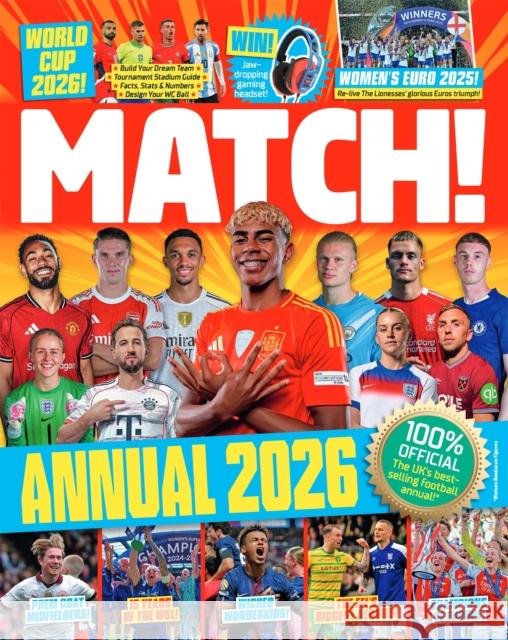 Match Annual 2026 MATCH 9781035041107 Pan Macmillan - książka