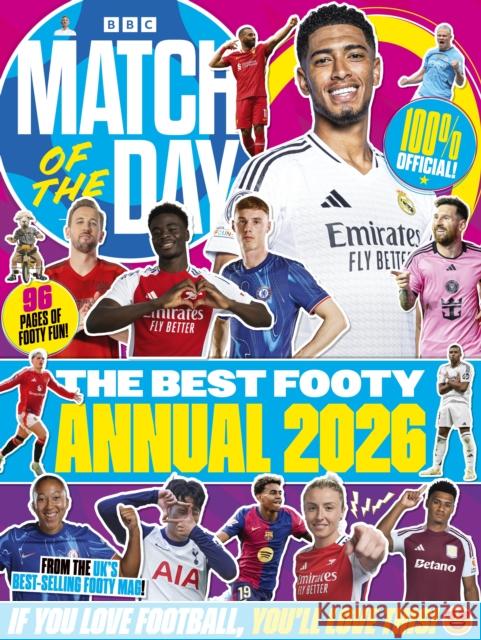 Match of the Day Annual 2026 Match of the Day Magazine 9781785948398 Ebury Publishing - książka
