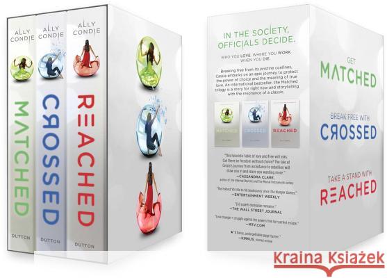 Matched Trilogy Box Set: Matched/Crossed/Reached Ally Condie 9780525426264 Dutton Books - książka