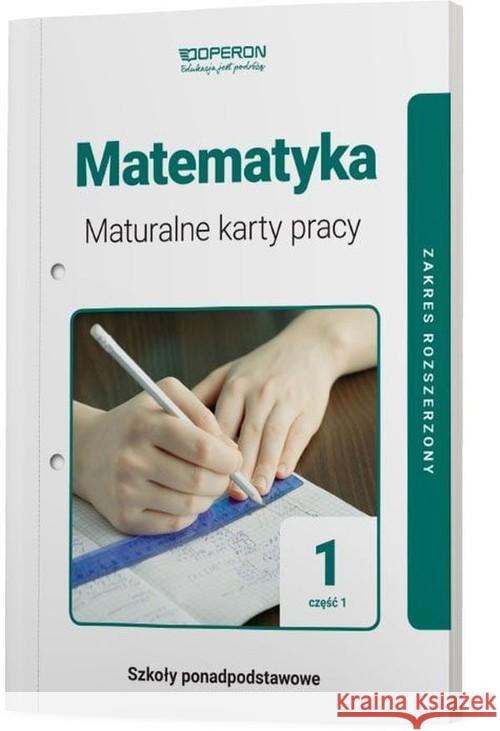 Matematyka LO 1 Maturalne karty pracy ZR cz.1 2019 Fijołek Paweł Nycz Monika Obczyńska Anna 9788366365377 Operon - książka