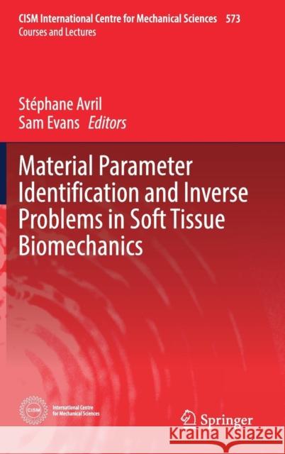 Material Parameter Identification and Inverse Problems in Soft Tissue Biomechanics Stephane Avril Sam Evans 9783319450704 Springer - książka