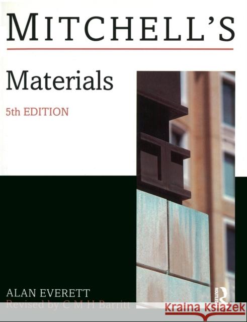 Materials Alan Everitt 9780582219236  - książka