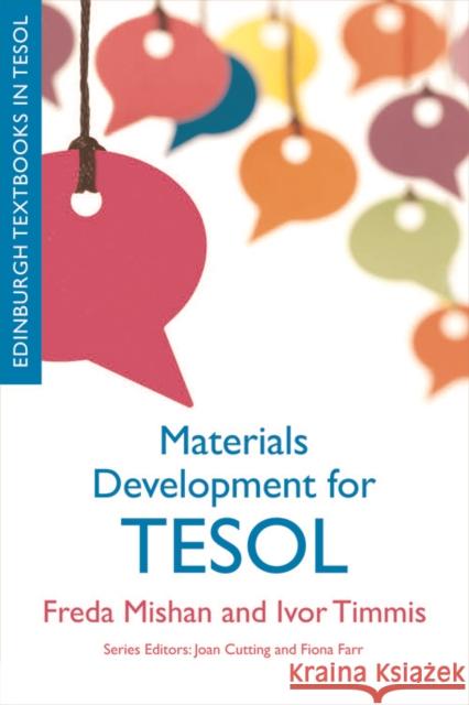 Materials Development for Tesol Mishan, Freda 9780748691364 Edinburgh University Press - książka