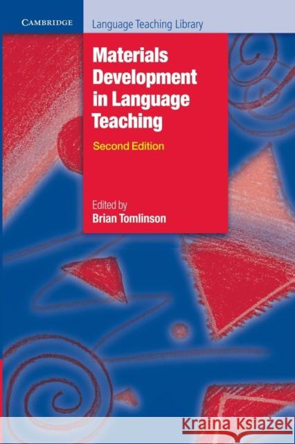 Materials Development in Language Teaching Brian Tomlinson 9780521157049  - książka