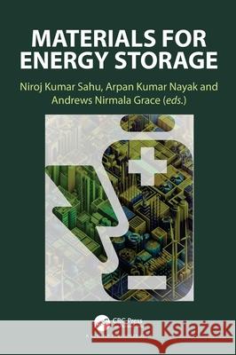 Materials for Energy Storage Niroj Kumar Sahu Arpan Kumar Nayak Andrews Nirmala Grace 9780367495121 CRC Press - książka