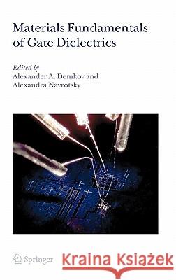 Materials Fundamentals of Gate Dielectrics Alexander A. Demkov Alexandra Navrotsky 9781402030772 Kluwer Academic Publishers - książka