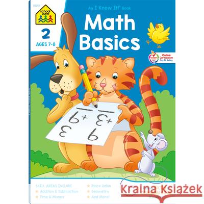 Math Basics 2 Ages 7-8 Barbara Bando Irvin 9780887431388 School Zone - książka