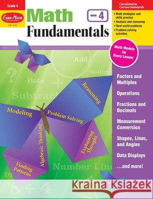 Math Fundamentals, Grade 4 Teacher Resource Evan-Moor Corporation 9781629383309 Evan-Moor Educational Publishers - książka