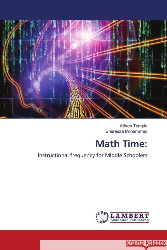 Math Time: Temple, Allison, Mohammed, Shereeza 9786204182995 LAP Lambert Academic Publishing - książka