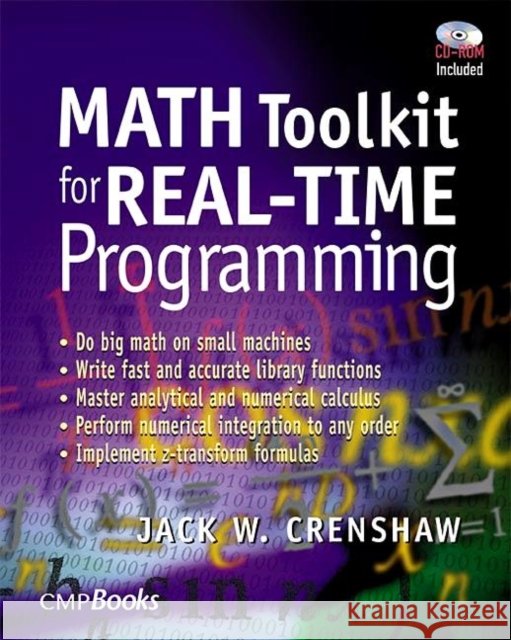 math toolkit for real-time programming  Crenshaw, Jack 9781929629091 CMP Books - książka