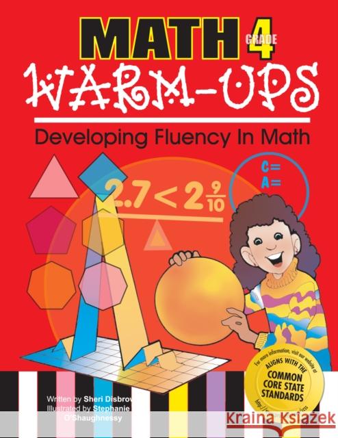 Math Warm-Ups Grade 4: Developing Fluency in Math Sheri Disbrow 9781593631055 Prufrock Press - książka