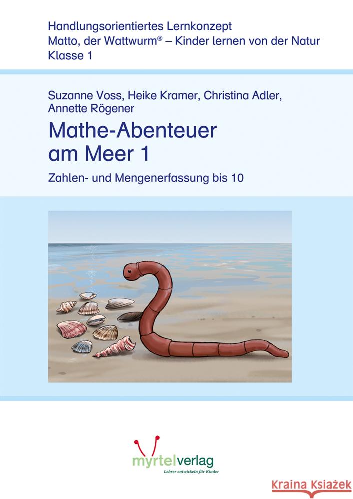 Mathe-Abenteuer am Meer 1 Voss, Suzanne, Kramer, Heike, Adler, Christina 9783957094513 Myrtel - książka