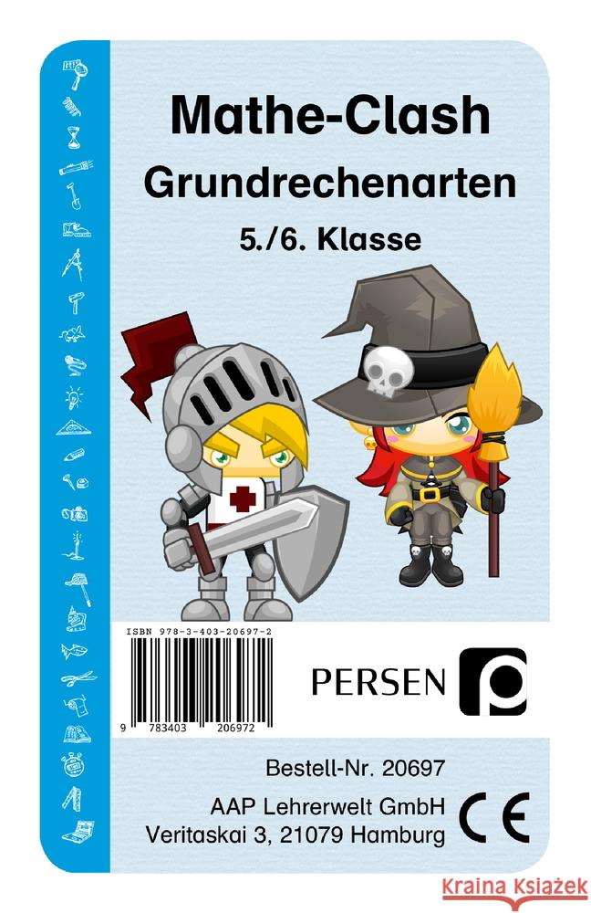 Mathe-Clash: Grundrechenarten Halen, Liv von 9783403206972 Persen Verlag in der AAP Lehrerwelt - książka