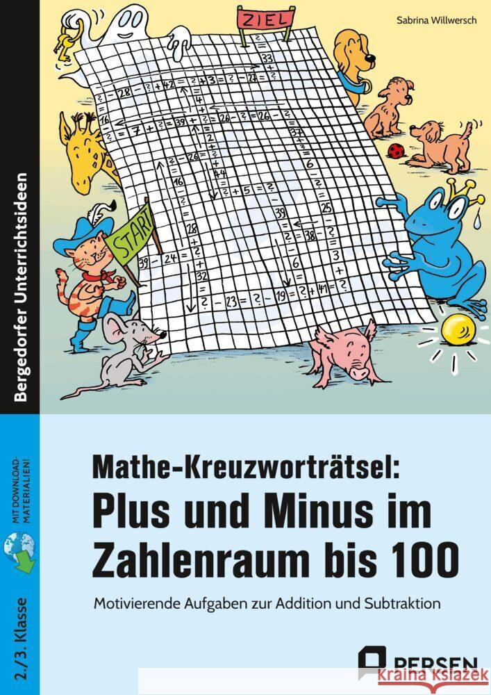Mathe-Kreuzworträtsel: Plus und Minus ZR bis 100 Willwersch, Sabrina 9783403212461 Persen Verlag in der AAP Lehrerwelt - książka