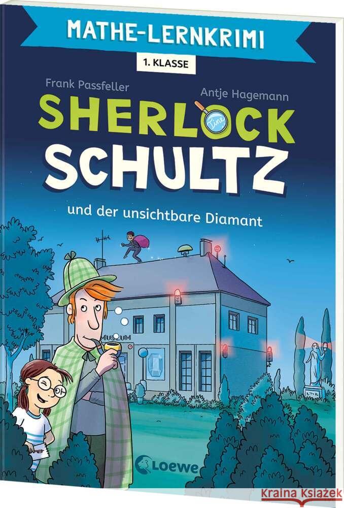 Mathe-Lernkrimi - Sherlock Schultz und der unsichtbare Diamant Passfeller, Frank 9783743217041 Loewe - książka