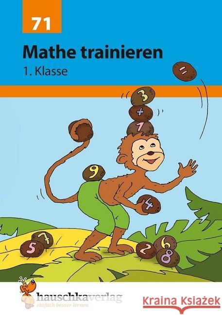 Mathe trainieren, 1. Klasse : Herausnehmbarer Lösungsteil Heiß, Helena 9783881000710 Hauschka - książka