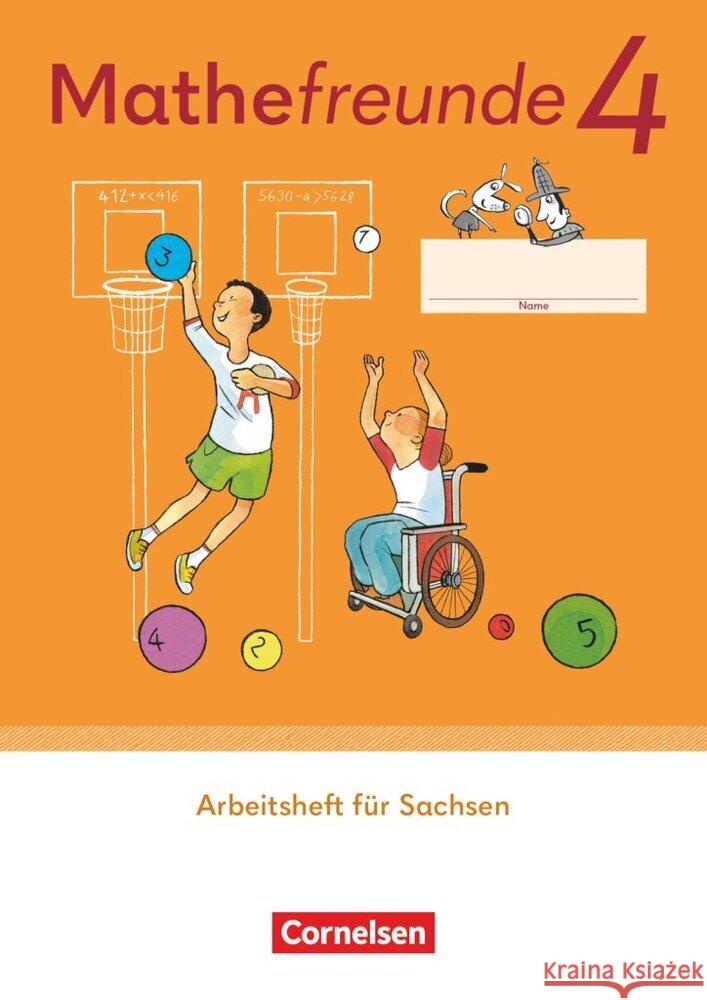 Mathefreunde - Ausgabe Sachsen 2022 - 4. Schuljahr  9783464811351 Cornelsen Verlag - książka