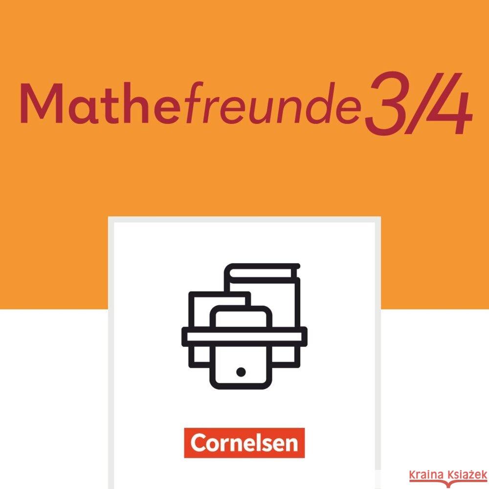 Mathefreunde - Zu Allgemeine Ausgabe 2022 und Sachsen 2022 - 3./4. Schuljahr  9783464808153 Cornelsen Verlag - książka