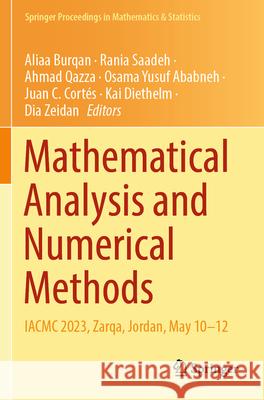 Mathematical Analysis and Numerical Methods  9789819748785 Springer Nature Singapore - książka