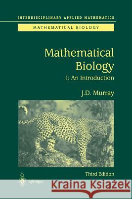 Mathematical Biology: I. an Introduction Murray, James D. 9781475777093 Springer - książka