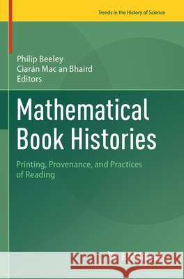 Mathematical Book Histories  9783031326127 Springer International Publishing - książka