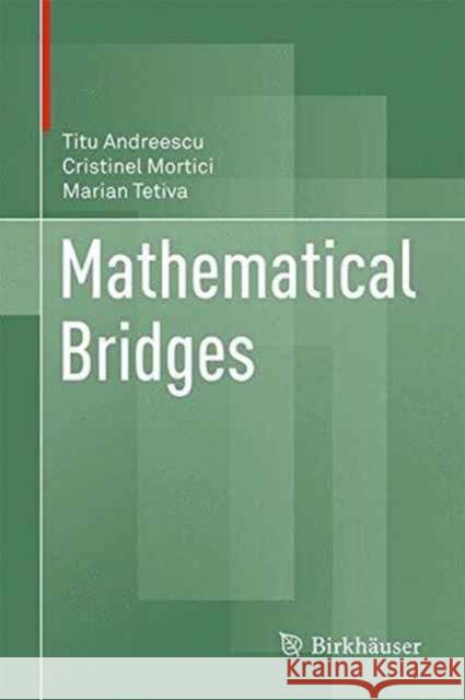 Mathematical Bridges  Andreescu 9780817643942  - książka