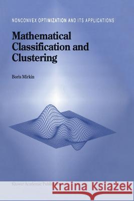 Mathematical Classification and Clustering  9781461380573 Springer - książka