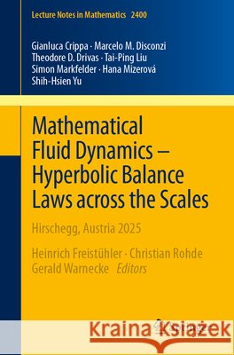Mathematical Fluid Dynamics - Hyperbolic Balance Laws Across the Scales: Hirschegg, Austria 2025 Heinrich Freist?hler Christian Rohde Gerald Warnecke 9783032294265 Springer - książka
