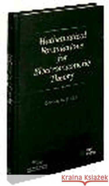 Mathematical Foundations for Electromagnetic Theory Donald G. Dudley Dudley 9780780310223 IEEE Computer Society Press - książka