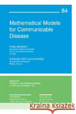 Mathematical Models for Communicable Diseases Fred Brauer 9781611972412 CAMBRIDGE UNIVERSITY PRESS - książka