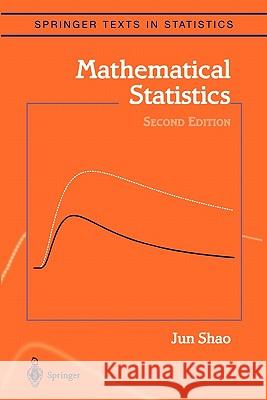 Mathematical Statistics Jun Shao 9781441929785 Springer - książka