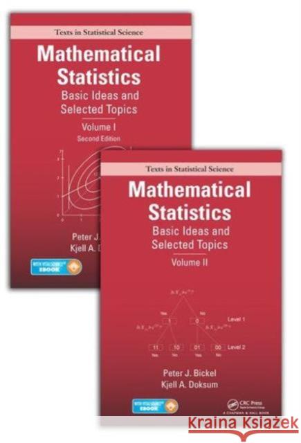 Mathematical Statistics: Basic Ideas and Selected Topics, Volumes I-II Package Peter J. Bickel Kjell A. Doksum 9781498740319 CRC Press - książka