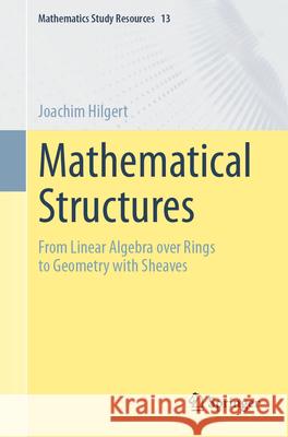 Mathematical Structures: From Linear Algebra Over Rings to Geometry with Sheaves Joachim Hilgert 9783662694114 Springer - książka