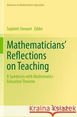 Mathematicians' Reflections on Teaching  9783031342974 Springer International Publishing - książka