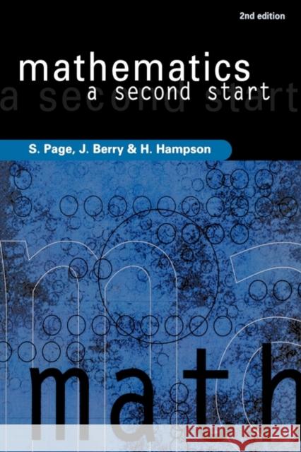 Mathematics : A Second Start S Page 9781898563044  - książka