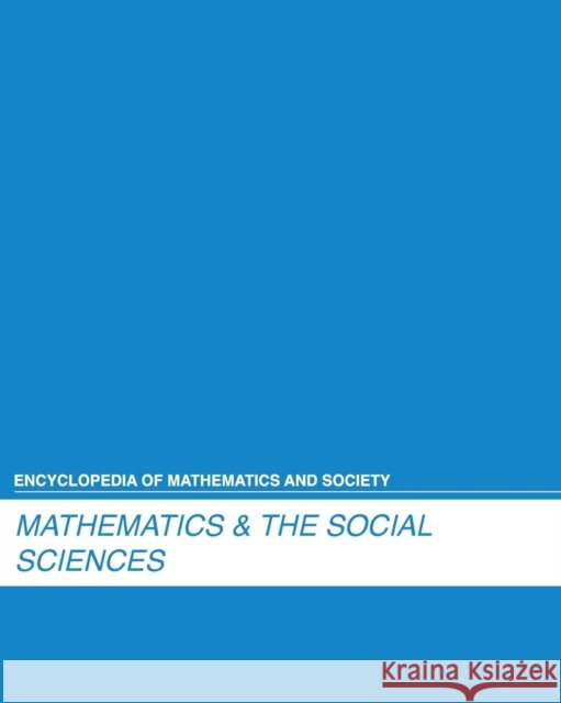 Mathematics & the Social Sciences Sarah Greenwald 9781429837521 Salem Press - książka