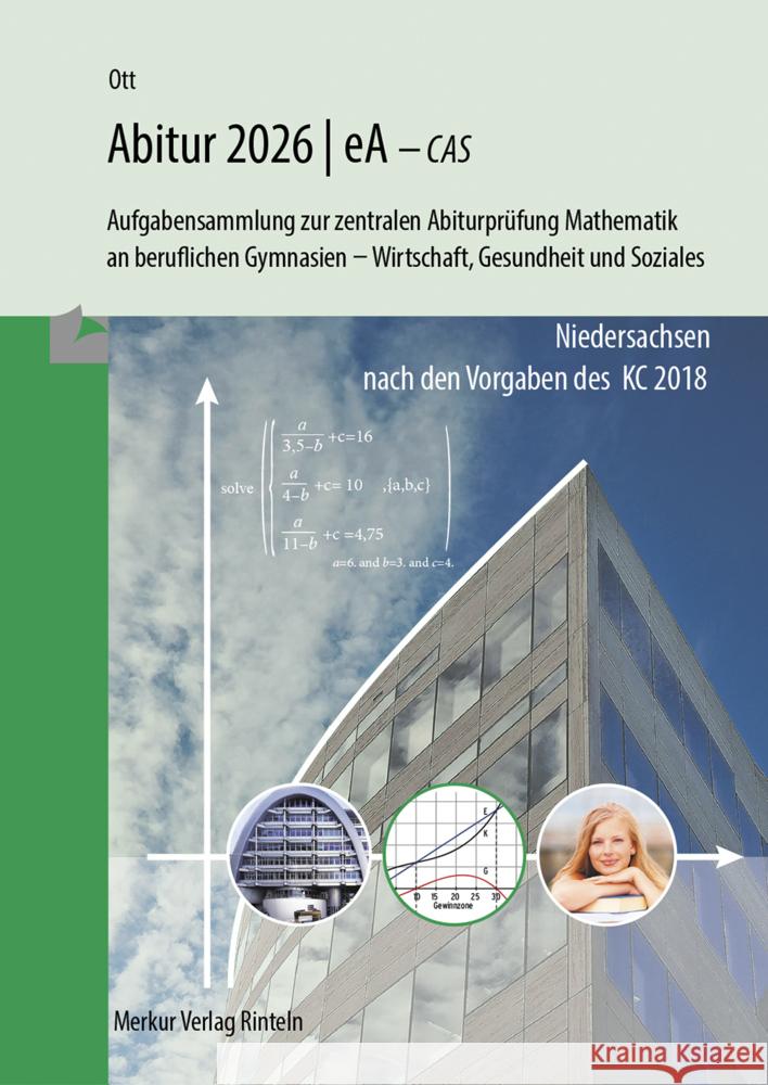 Mathematik Abitur 2026 - eA - CAS Ott, Roland 9783812011815 Merkur - książka