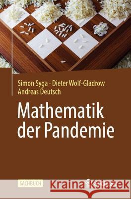 Mathematik Der Pandemie Syga, Simon 9783662648124 Springer Berlin Heidelberg - książka