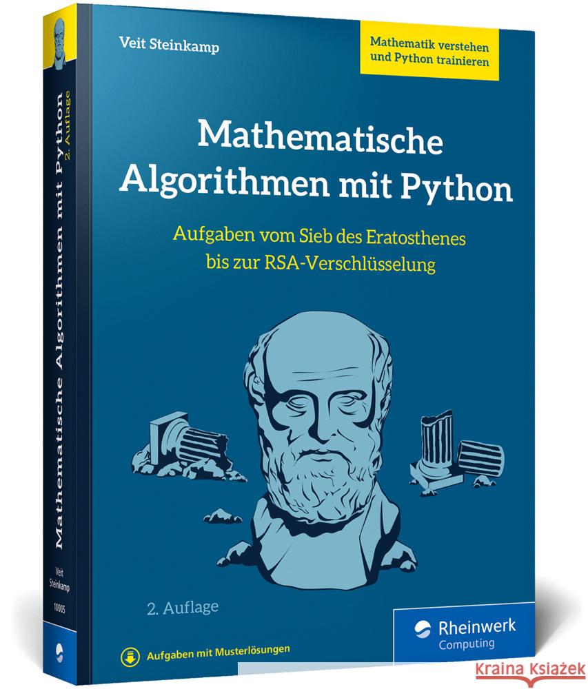 Mathematische Algorithmen mit Python Steinkamp, Veit 9783367100057 Rheinwerk Computing - książka