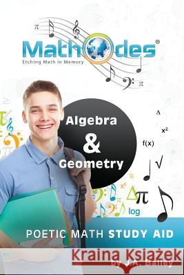 Mathodes: Etching Math in Memory: Algebra & Geometry J. a. Bailey 9781463542641 Createspace - książka