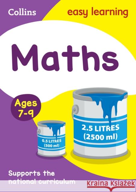 Maths Ages 7-9: Ideal for Home Learning Collins Easy Learning 9780007559817 HarperCollins Publishers - książka