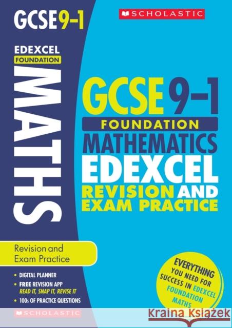 Maths Foundation Revision and Exam Practice Book for Edexcel Naomi Norman 9781407169019 Scholastic - książka