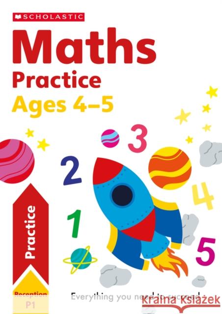 Maths Practice Book for Ages 4-5 Giles Clare 9780702336430 Scholastic - książka