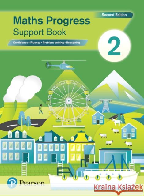 Maths Progress Second Edition Support Book 2: Second Edition Norman, Naomi 9781292279954 Pearson Education Limited - książka