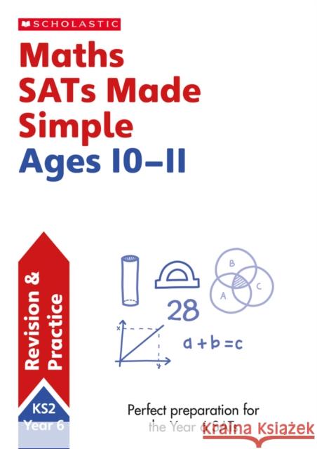 Maths SATs Made Simple Ages 10-11 Paul Hollin 9781407183312 Scholastic - książka