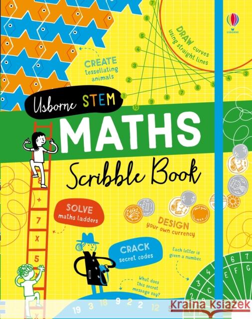 Maths Scribble Book Alice James 9781474959940 Usborne Publishing Ltd - książka