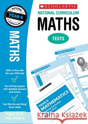 Maths Test - Year 6 Paul Hollin 9781407159850 Scholastic - książka