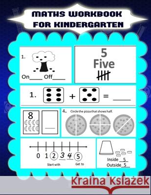 Maths workbook for kindergarten: maths activity for kindergarten Venkatesan, Rathna 9798518155954 Independently published - książka