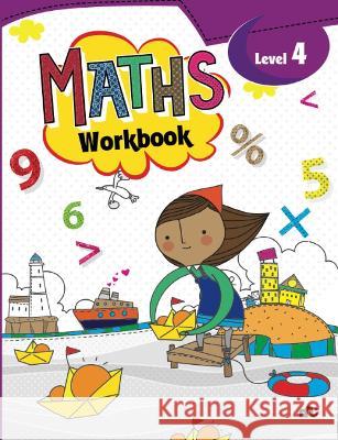 Maths Workbook: Level 4 Moonstone 9789355207180 Rupa Publ iCat Ions India - książka